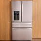 GE Profile 22.4 Cu. Ft. Smart Counter-Depth 4-Door French-Door Refrigerator with Kitchen Assistant in Fingerprint Resistant Stainless Steel, , large