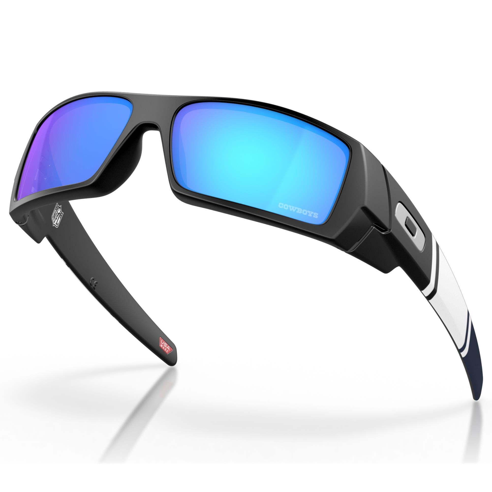 Oakley Dallas Cowboys Gascan Sunglasses with Prizm Sapphire Lenses