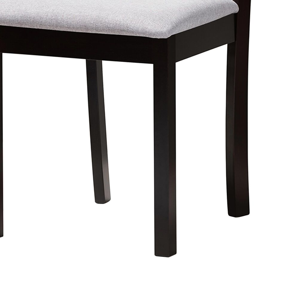 Baxton Studio Rosie Side Chair in Espresso Brown (Set of 2), , large