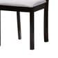Baxton Studio Rosie Side Chair in Espresso Brown (Set of 2), , large