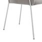 Blue River Cressida/Portia 7-Piece Dining Set in Black and Brushed Stainless Steel, , large