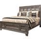 Davis International Traditional King Panel Bed in Gray, , large