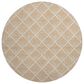 Dalyn Rug Company The Reserve TR9 Copper 8" Round Indoor/Outdoor Area Rug, , large