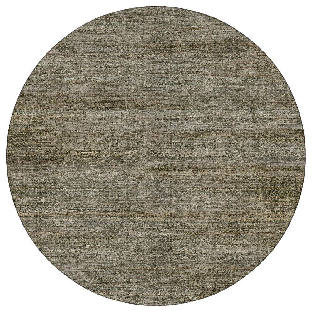 Dalyn Rug Company Vico VC9 Olive 8" Round Area Rug, , large