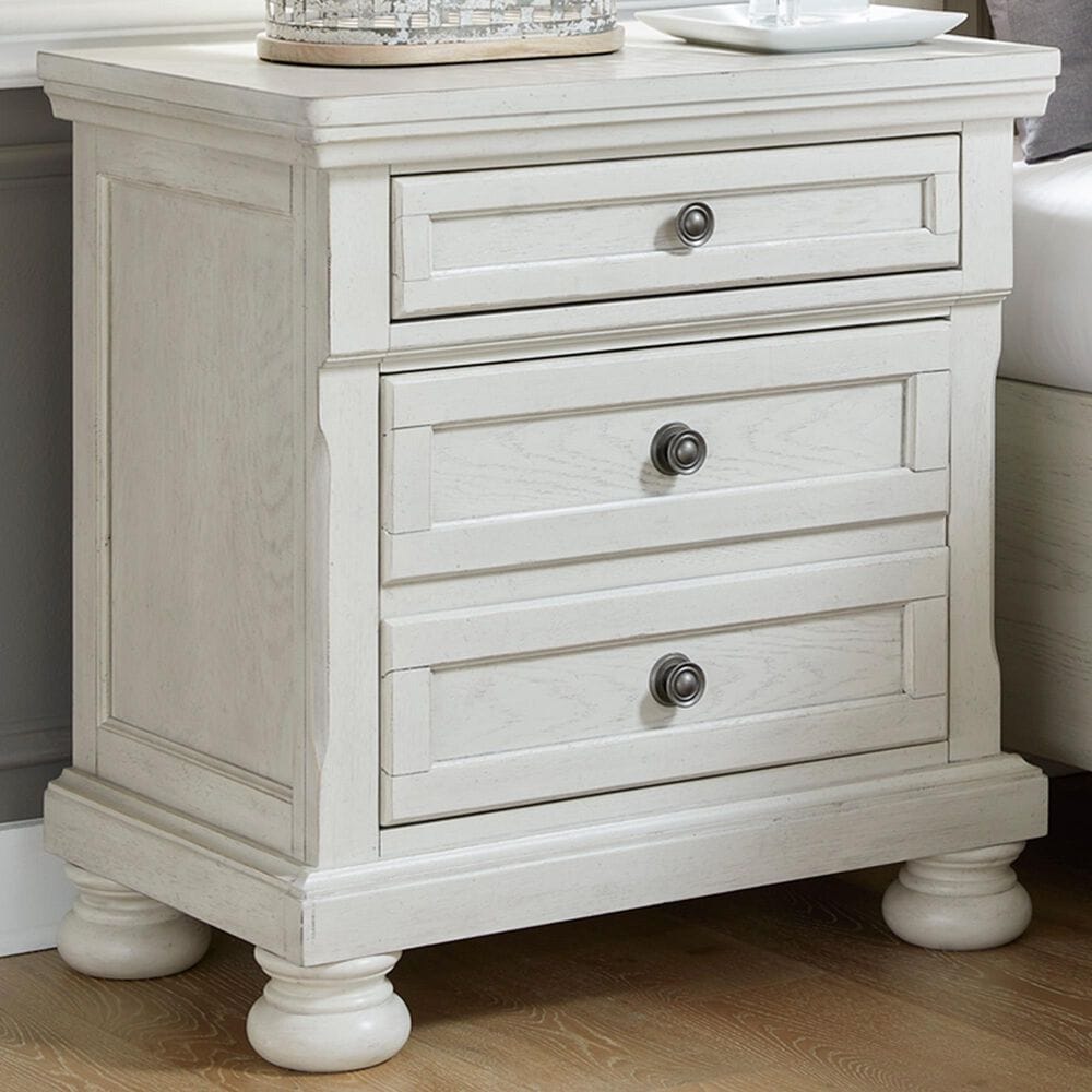Ashley Robbinsdale Nightstand in Antique White, , large