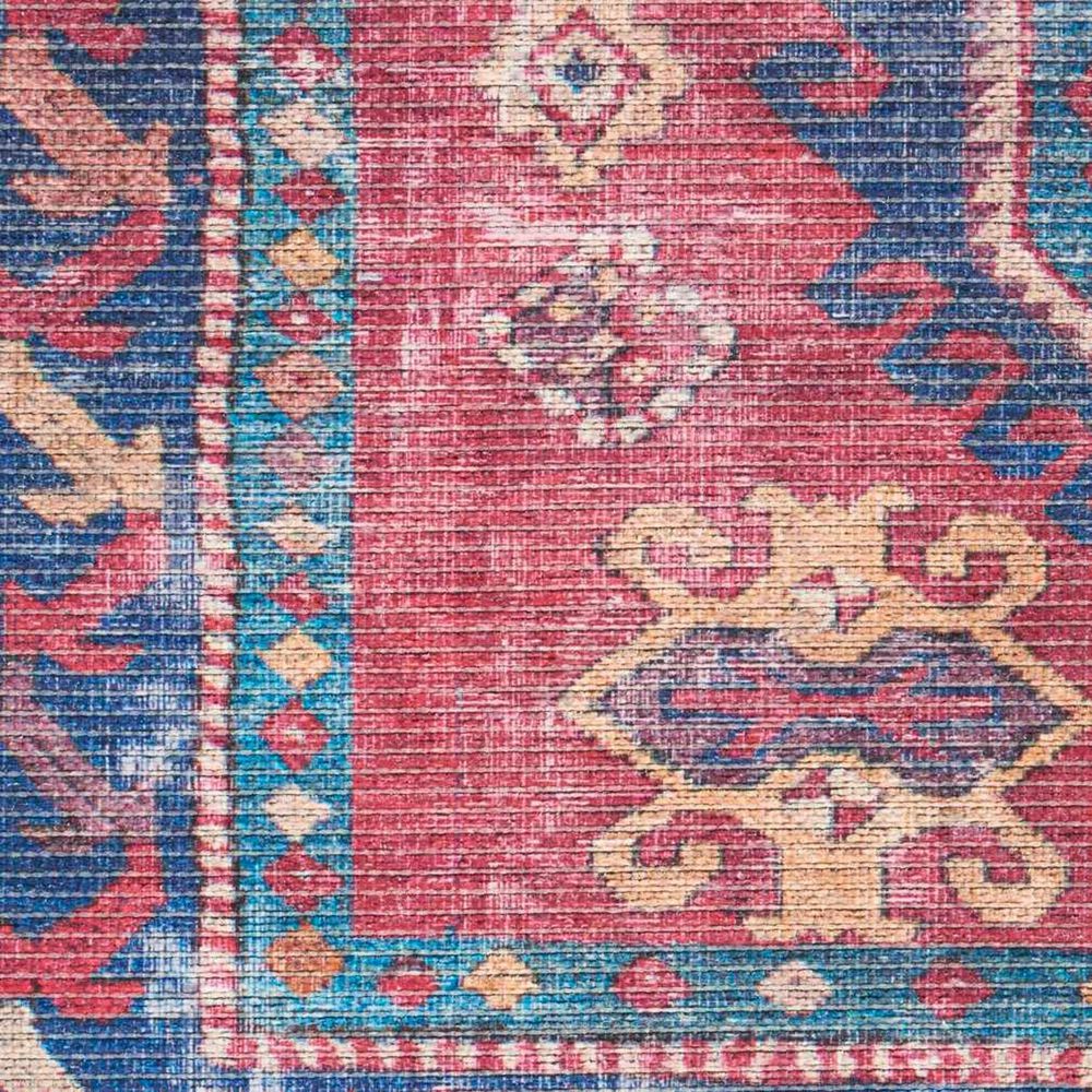 57 Grand by Nicole Curtis Series 1 2&#39; x 3&#39;9&quot; Red, Beige and Navy Area Rug, , large