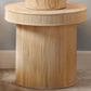 Splendor Living Vantage Bamboo Accent Side Table in Natural, , large