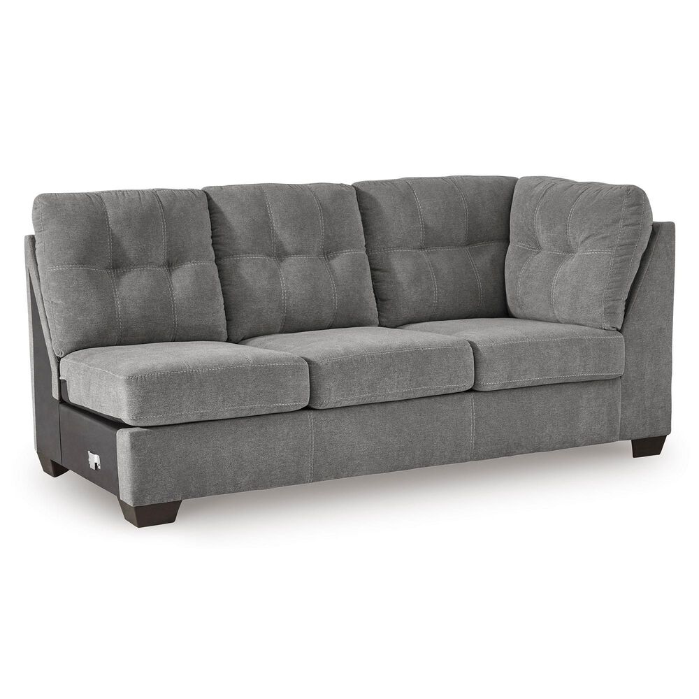 Ashley Marleton 2-Piece Left Facing Sectional with Chaise in Gray, , large