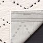 Safavieh Melody MEL102A 2"2" x 8" Ivory and Black Runner, , large