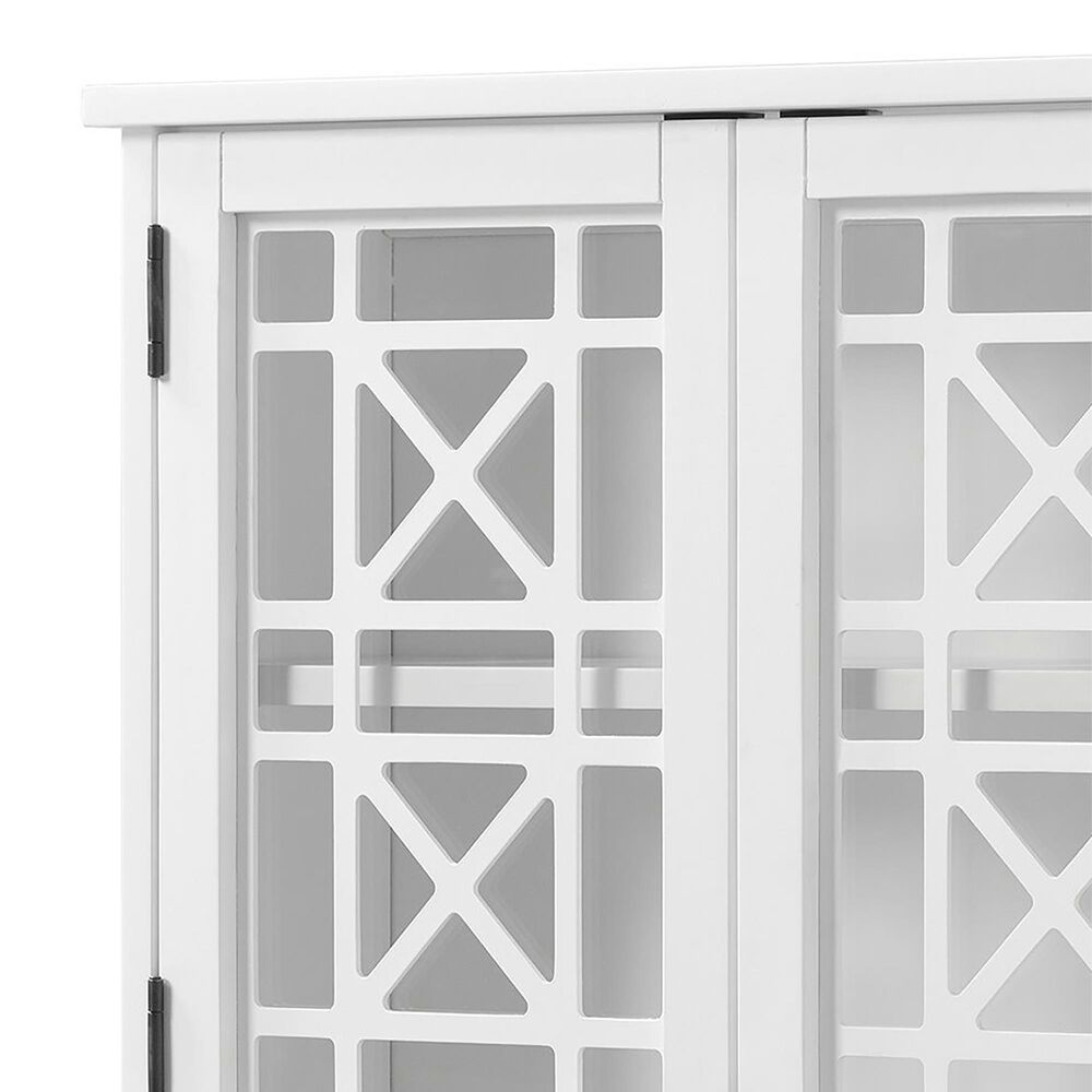 Timberlake Derby 5-Piece Bathroom Storage Set in White, , large