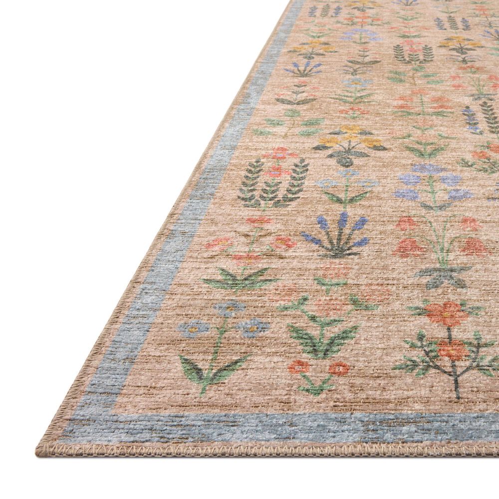 Rifle Paper Co. x Loloi Edinburgh Cream and Multicolor 10' x 14' Area Rug, , large