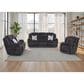 Moore Furniture Heston Manual Rocker Recliner in Graphite, , large