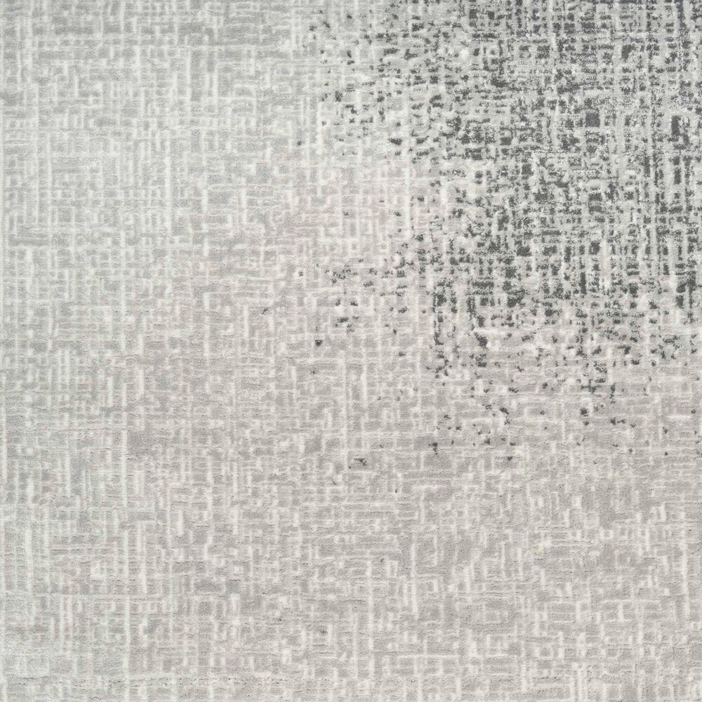Nourison Grand Street Light Grey 2&#39;2&quot; x 10&#39; Runner, , large