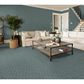 Shaw Embrace Mist 10" x 10.75" Glass Mosaic Sheet, , large