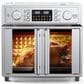HOMLUX 26 Qt Large Air Fryer Toaster Oven in Silver, , large