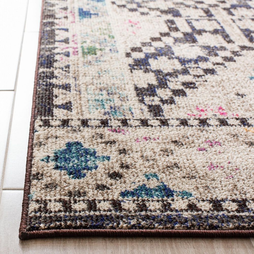 Safavieh Madison MAD418Z 2&#39;2&quot; x 4&#39; Black and Yellow Scatter Rug, , large