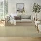 Nourison Courtyard Ivory and Green 6" x 9" Indoor/Outdoor Area Rug, , large