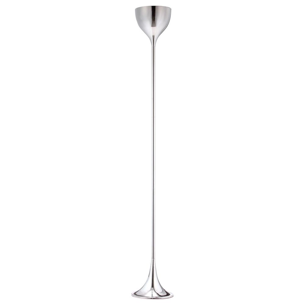 Zuo Modern Neutrino Floor Lamp in Chrome Finish, , large
