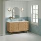 James Martin Vanities Laurent 60" Single Bathroom Vanity in Light Natural Oak with 3 cm Lime Delight Quartz Top and Rectangular Sink, , large
