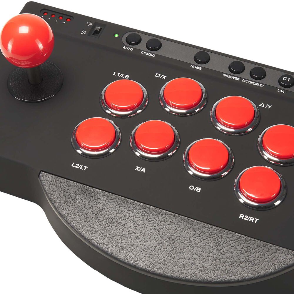 SUBSONIC Arcade Stick in Black and Red, , large