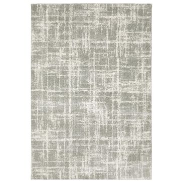 Oriental Weavers Verona Abstract 2"3" x 7"6" Grey Runner, , large