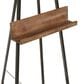 Maple and Jade Large Adjustable Display Easel with Wood Tray in Matte Black and Natural, , large