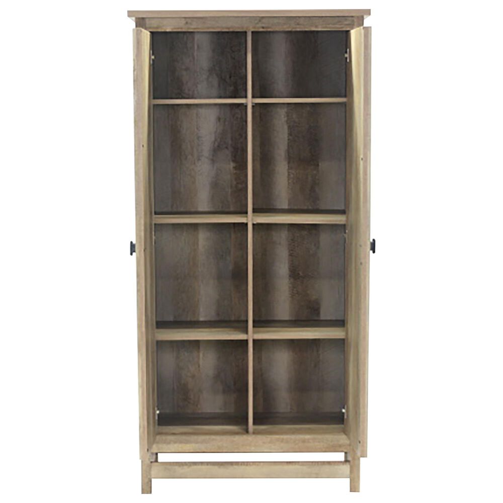Sauder Cannery Bridge Storage Cabinet in Lintel Oak, , large