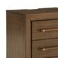 Ashley Lyncott Queen Panel Bed and Two Nightstands in Medium Brown, , large