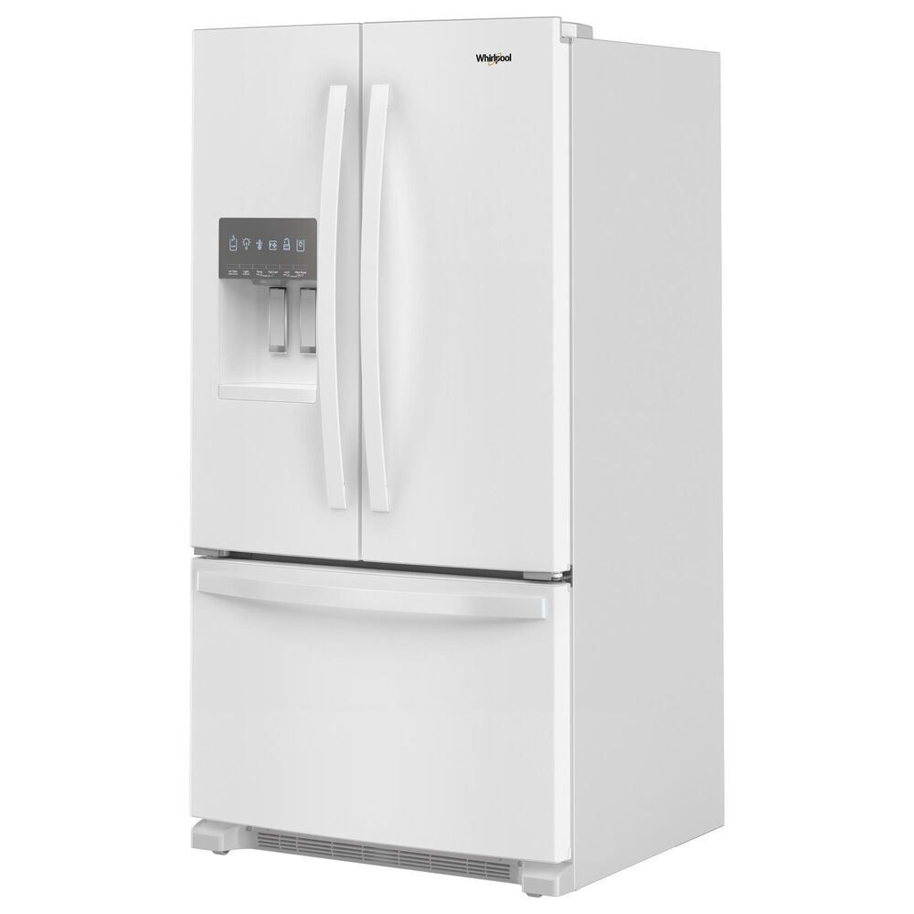 Whirlpool 24.7 Cu. Ft. French Door Refrigerator in White, , large