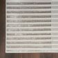 Nourison Brushstrokes 2"2" x 7"6" Silver and Grey Runner, , large