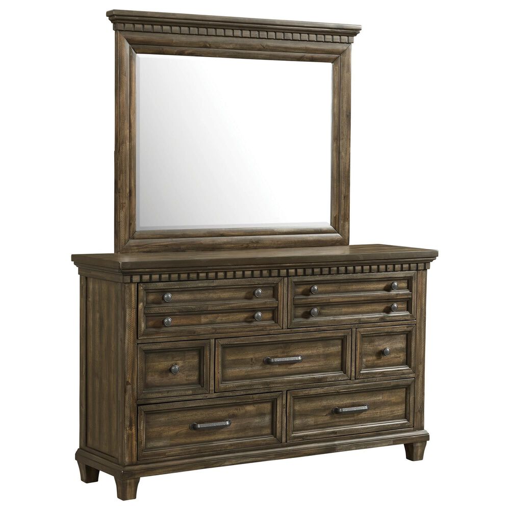 Mayberry Hill Mccoy Dresser and Mirror in Charcoal, , large