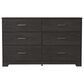 Signature Design by Ashley Belachime 6 Drawer Dresser in Dark Charcoal, , large