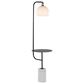 LumiSource Symbol Floor Lamp in Black and White, , large