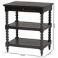 Baxton Studio Imogene Retro-Modern End Table in Black, , large