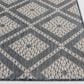 Central Oriental Melbourne Davion 7"10" x 9"10" Lagoon and Vanilla Area Rug, , large