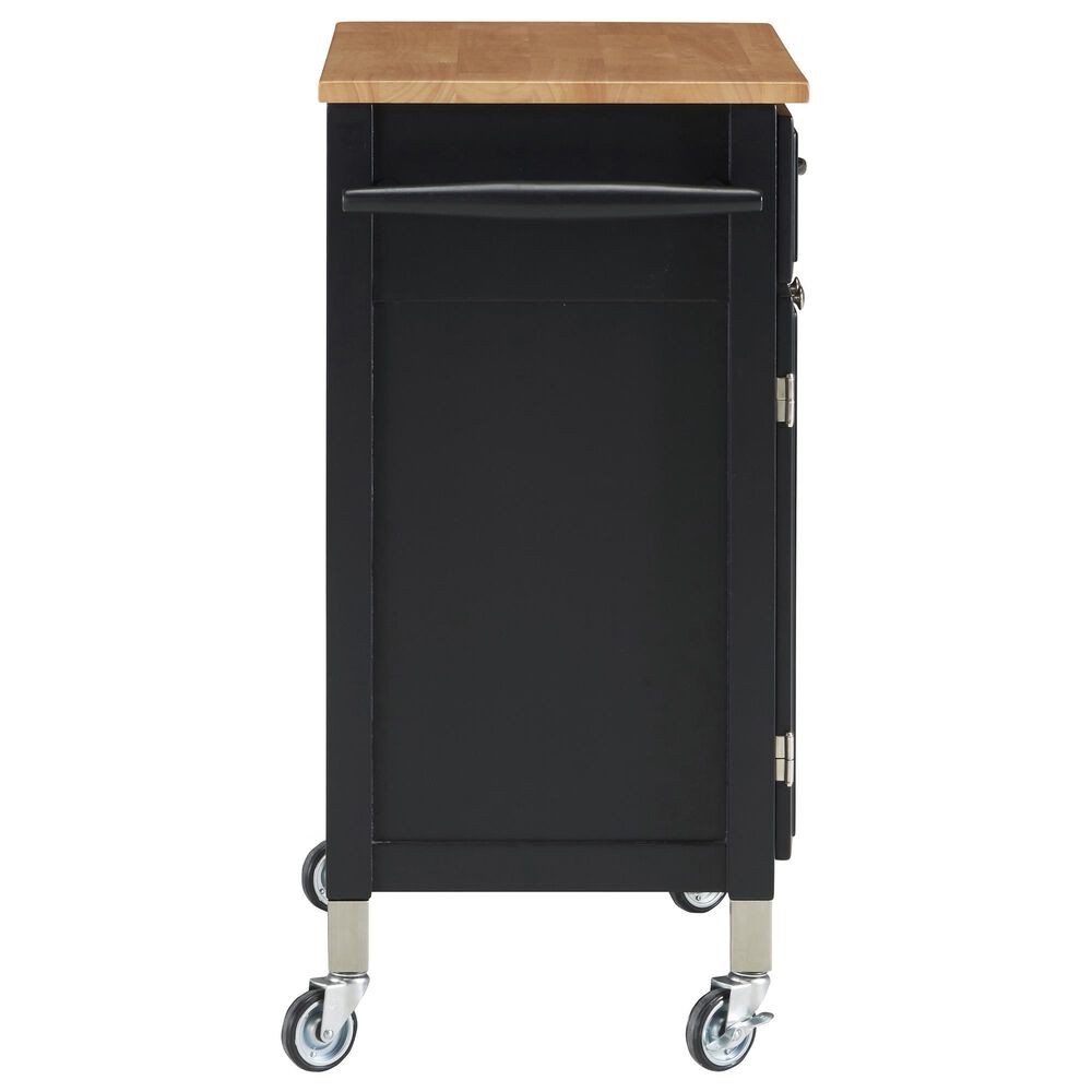 Homestyles Dolly Madison Kitchen Cart in Black, , large