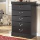 Ashley Huey Vineyard Chest in Black, , large