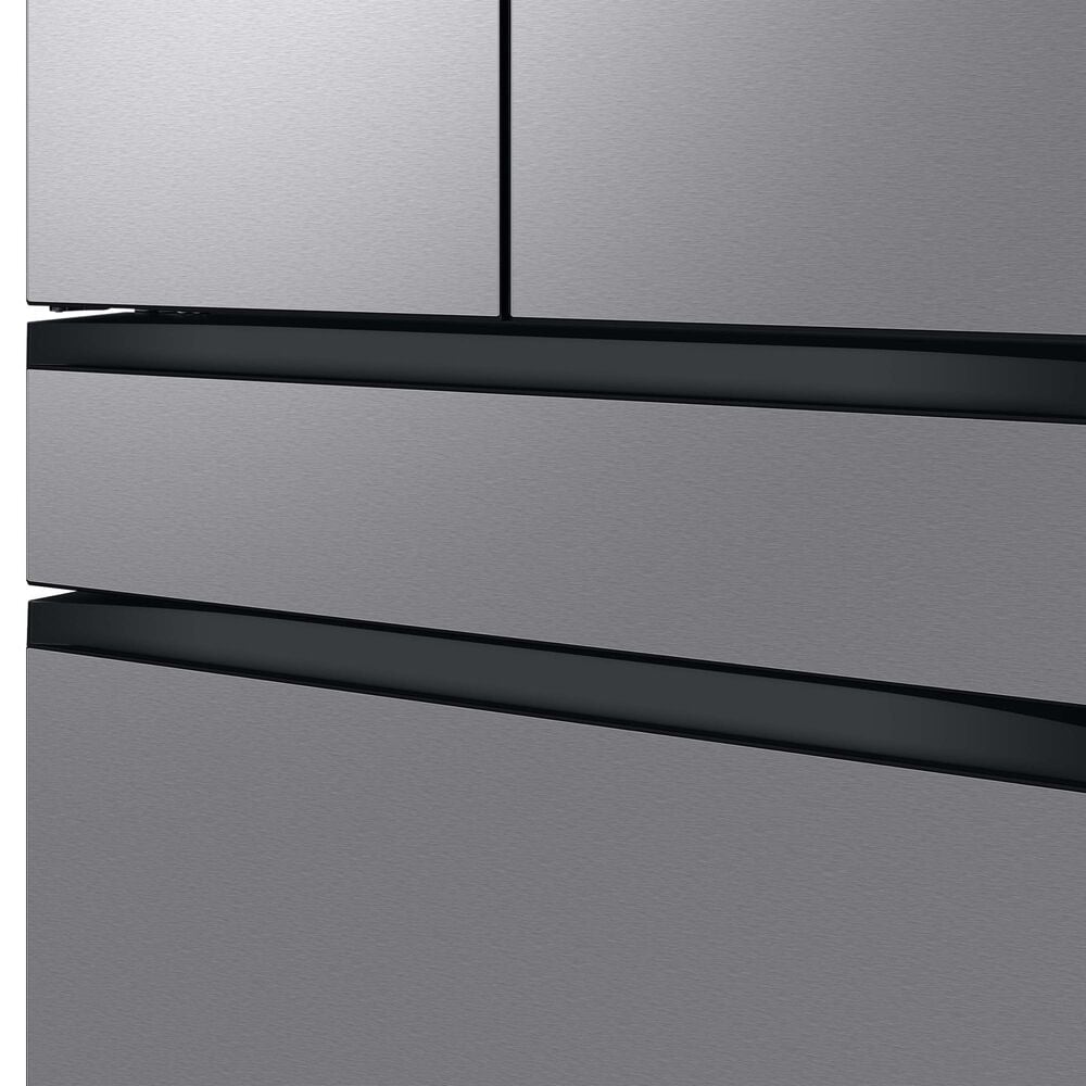 Samsung Bespoke Bespoke 23 Cu. Ft. French Door Refrigerator with Beverage Center - Stainless Steel Panels Included, , large