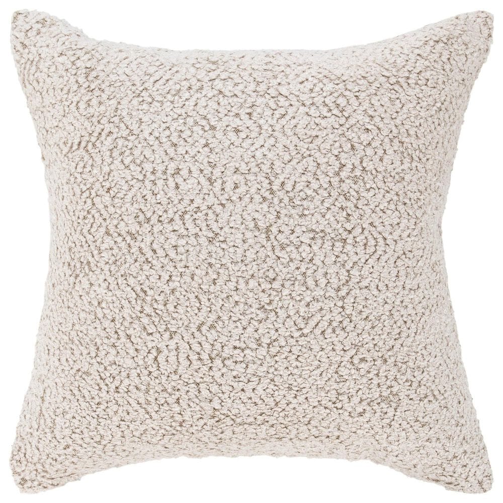 Classic Home VC Maris 22" x 22" Throw Pillow in Ivory/Natural, , large
