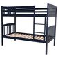 Sable Home Claire Twin over Twin Bunk Bed in Navy, , large