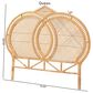 Baxton Studio Nerita Queen Standalone Headboard in Light Honey, , large