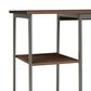 Signature Design by Ashley Soho Home Office Desk and Shelf in Dark Brown, , large