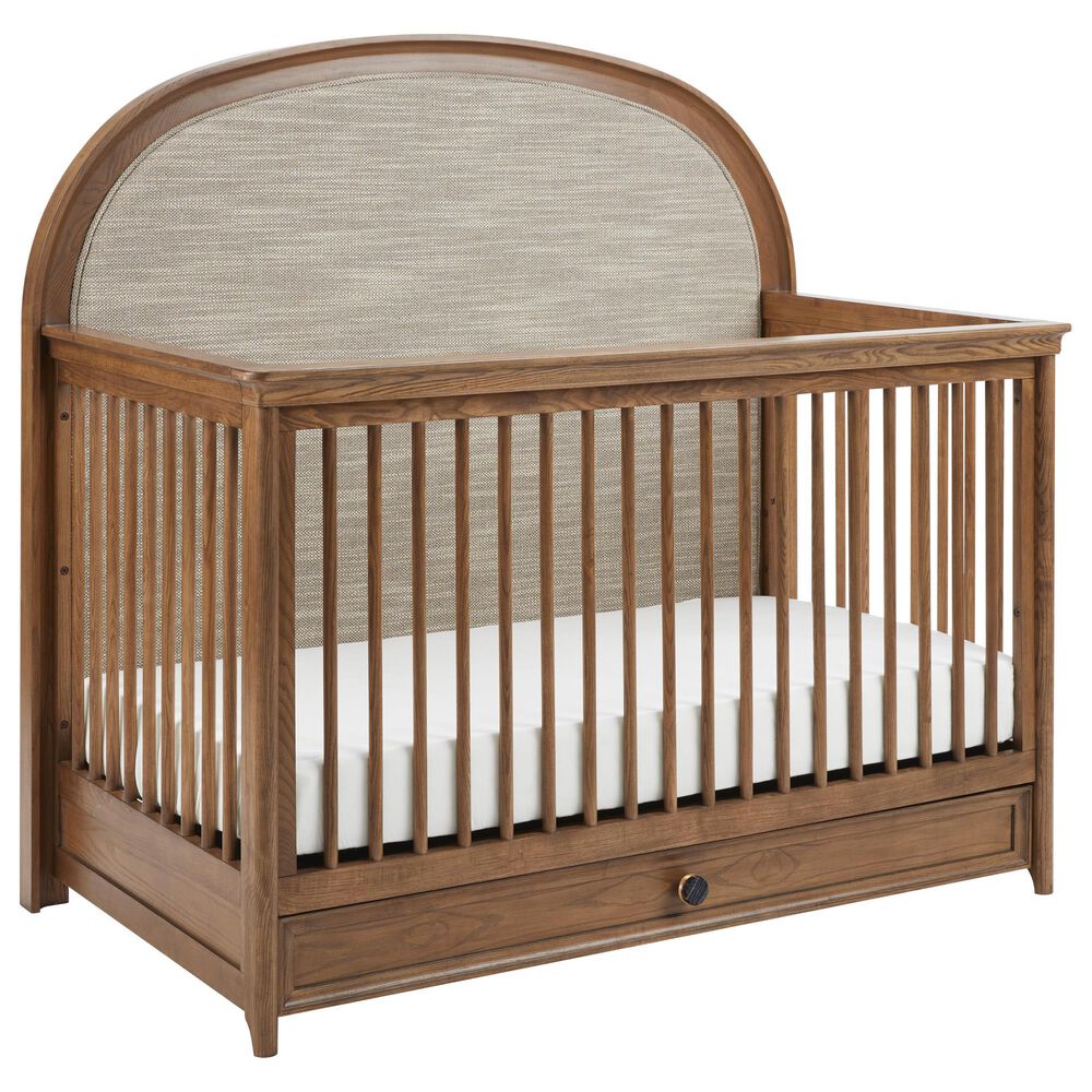 Maxi Cosi Quiet Luxury 6-in-1 Convertible Crib in Dolce Oak, , large