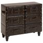 Uma Enterprises 6-Drawer Chest in Black, , large