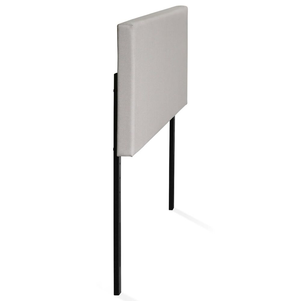 HOMLUX Roanne Full Plain Headboard in Fog, , large