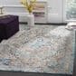 Safavieh Aria ARA119E 8" x 10" Beige and Blue Area Rug, , large