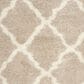Safavieh Dallas Shag SGD257D-10 10" x 14" Beige/Ivory Area Rug, , large