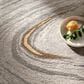 Surya Kavita 2"6" x 8" Gray, Charcoal, Mustard and Brown Runner, , large