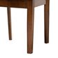 Baxton Studio Edona 5-Piece Dining Set in Grey/Walnut Brown, , large