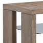 Nicolette Home Conway Rectangular End Table in Spiced Brown, , large